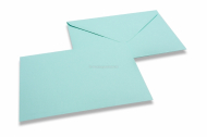 Geboortekaart enveloppen gekleurd, babyblauw, 110x110-150x150 | Enveloppenland.nl
