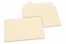 114 x 162 mm -  Ivoorwit gekleurde papieren enveloppen  | Enveloppenland.nl