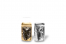 Stazakken metallic transparant - goud metallic, 85 x 145 x 50 mm - 100 ml | Enveloppenland.nl