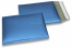Luchtkussen enveloppen ECO mat metallic - donkerblauw 180 x 250 mm | Enveloppenland.nl