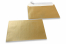Goud gekleurde enveloppen parelmoer - 162 x 229 mm | Enveloppenland.nl