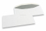 Witte papieren enveloppen, 114 x 229 mm (C5/6), 80 grams, gegomde sluiting, gewicht per stuk ca. 5 gr. | Enveloppenland.nl