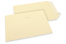 229 x 324 mm - Ivoorwit gekleurde papieren enveloppen  | Enveloppenland.nl