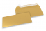 110 x 220 mm - Goud metallic gekleurde enveloppen papieren  | Enveloppenland.nl