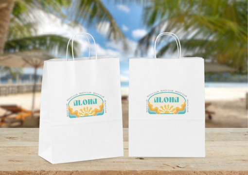  Papieren draagtassen gedraaide handgreep | Enveloppenland.nl