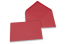 Wenskaart enveloppen gekleurd - rood, 114 x 162 mm | Enveloppenland.nl