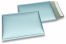 Luchtkussen enveloppen ECO mat metallic - ijsblauw 180 x 250 mm | Enveloppenland.nl