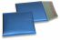 Luchtkussen enveloppen ECO mat metallic - donkerblauw 165 x 165 mm | Enveloppenland.nl