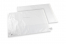 Pergamijn zakken wit met plakstrip - 320 x 400 mm | Enveloppenland.nl