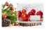 Kerst luchtkussen enveloppen, wit + kerstballen | Enveloppenland.nl