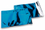Blauw gekleurde metallic folie enveloppen - 162 x 229 mm | Enveloppenland.nl