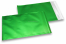 Groen gekleurde mat metallic folie enveloppen - 230 x 320 mm | Enveloppenland.nl