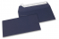 110 x 220 mm - Donkerblauw gekleurde papieren enveloppen  | Enveloppenland.nl