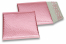 Luchtkussen enveloppen ECO metallic - rosé goud 165 x 165 mm | Enveloppenland.nl