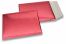 Luchtkussen enveloppen ECO metallic - rood 180 x 250 mm | Enveloppenland.nl