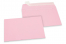 114 x 162 mm -  Lichtroze gekleurde papieren enveloppen  | Enveloppenland.nl