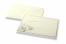 Rouwkaart enveloppen - Crème + witte tulp | Enveloppenland.nl