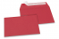114 x 162 mm -  Rood gekleurde papieren enveloppen | Enveloppenland.nl