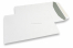 Witte papieren enveloppen, 229 x 324 mm (C4), 120 grams, gegomde sluiting, gewicht per stuk ca. 16 gr. | Enveloppenland.nl