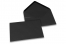 Wenskaart enveloppen gekleurd - zwart, 125 x 175 mm | Enveloppenland.nl