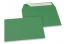 114 x 162 mm -  Donkergroen gekleurde papieren enveloppen | Enveloppenland.nl