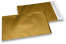 Goud gekleurde mat metallic folie enveloppen - 180 x 250 mm | Enveloppenland.nl