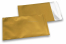Goud gekleurde mat metallic folie enveloppen - 114 x 162 mm | Enveloppenland.nl