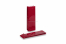 Blokbodemzakjes gekleurd - rood 55 x 30 x 175 mm, 50 gram | Enveloppenland.nl