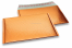 Luchtkussen enveloppen ECO metallic - oranje 235 x 325 mm | Enveloppenland.nl