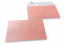 Babyroze gekleurde enveloppen parelmoer - 162 x 229 mm | Enveloppenland.nl