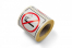 Waarschuwingsetiketten - Verboden te roken | Enveloppenland.nl