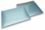 Luchtkussen enveloppen ECO mat metallic - ijsblauw 320 x 425 mm | Enveloppenland.nl