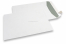 Witte papieren enveloppen, 229 x 324 mm (C4), 120 grams, stripsluiting, gewicht per stuk ca. 16 gr. | Enveloppenland.nl
