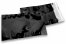Zwart gekleurde metallic folie enveloppen - 162 x 229 mm | Enveloppenland.nl