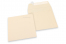 160 x 160 mm -  Ivoorwit gekleurde papieren enveloppen | Enveloppenland.nl