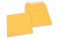 160 x 160 mm -  Goudgeel gekleurde papieren enveloppen | Enveloppenland.nl