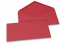  Wenskaart enveloppen gekleurd - rood, 110 x 220 mm | Enveloppenland.nl
