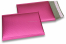 Luchtkussen enveloppen ECO mat metallic - roze 180 x 250 mm | Enveloppenland.nl
