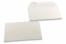 Wit gekleurde enveloppen parelmoer - 114 x 162 mm | Enveloppenland.nl