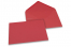 Wenskaart enveloppen gekleurd - rood, 162 x 229 mm | Enveloppenland.nl