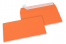 110 x 220 mm - Oranje gekleurde papieren enveloppen  | Enveloppenland.nl