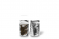 Stazakken metallic transparant - zilver metallic, 85 x 145 x 50 mm - 100 ml | Enveloppenland.nl