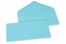 Wenskaart enveloppen gekleurd - hemelsblauw, 110 x 220 mm | Enveloppenland.nl