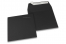 160 x 160 mm -  Zwart gekleurde papieren enveloppen | Enveloppenland.nl