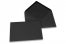 Wenskaart enveloppen gekleurd - zwart, 114 x 162 mm | Enveloppenland.nl