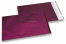 Bordeaux gekleurde mat metallic folie enveloppen - 180 x 250 mm | Enveloppenland.nl