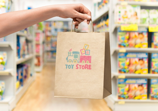  Papieren draagtassen gedraaide handgreep | Enveloppenland.nl