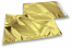 Goud gekleurde metallic folie enveloppen - 320 x 430 mm | Enveloppenland.nl