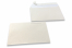 Wit gekleurde enveloppen parelmoer - 162 x 229 mm | Enveloppenland.nl