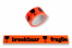 Tape Acryl oranje Breekbaar/Fragile | Enveloppenland.nl